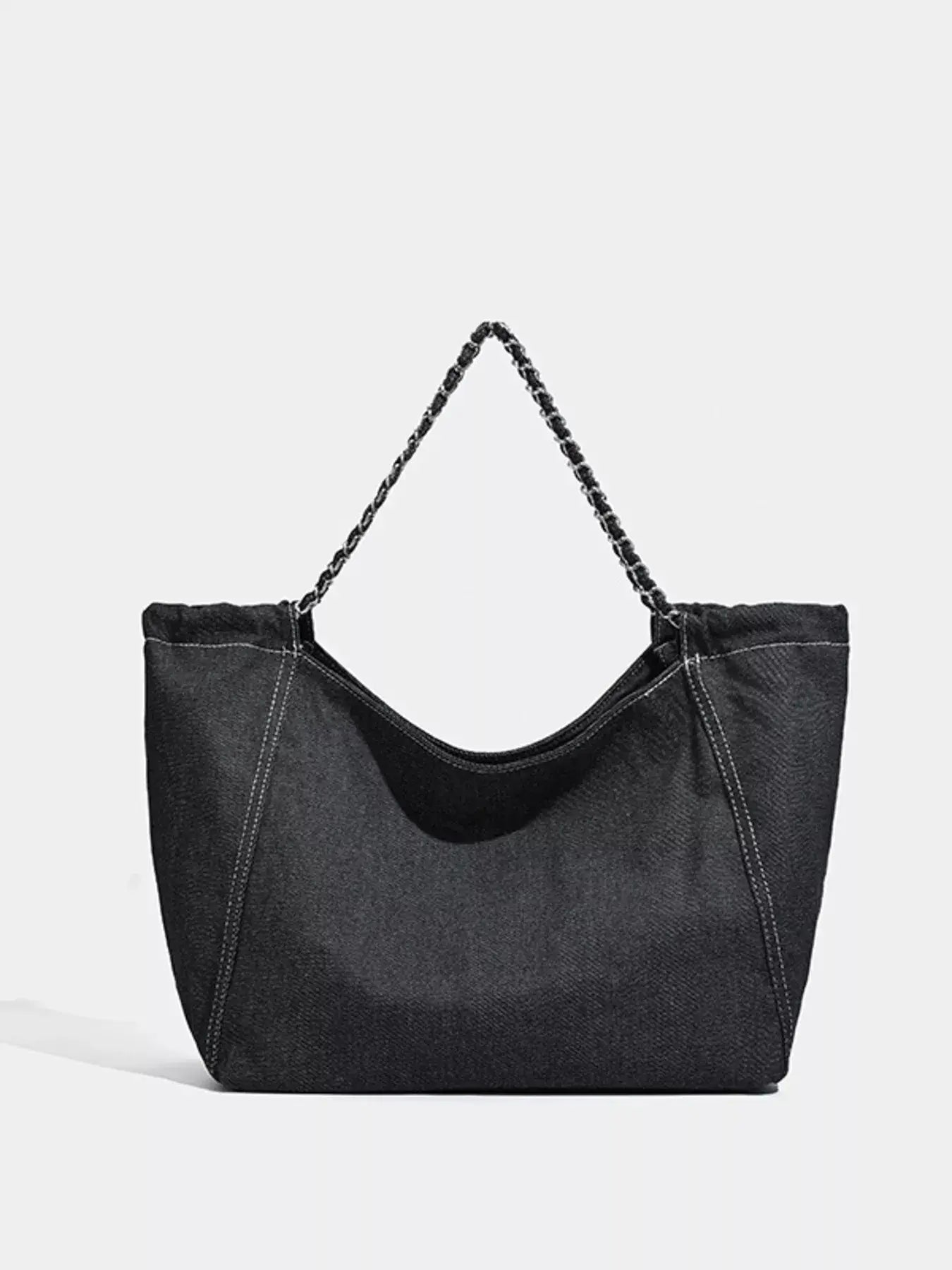Chain Strap Tote Bag - Trendsi - Flyclothing LLC