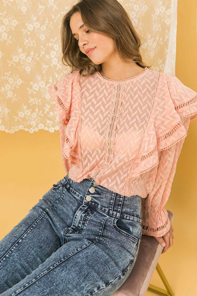 LOVE FOR ALL PEASANT TOP - Flying Tomato - Flyclothing LLC