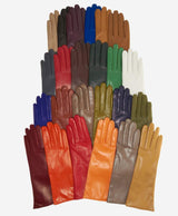 Camilla (beige) - Italian "4 button length" cashmere lined leather gloves - Leather Gloves Online - Flyclothing LLC