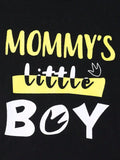 Children's Mommy's Little Boy Dinosaur Print Casual Set - Trendsi - Flyclothing LLC