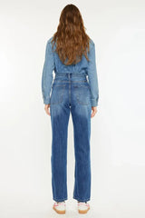 Kancan Ultra High Rise 90's Boyfriend Jeans - Trendsi - Flyclothing LLC