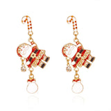 Christmas Santa Drop Earrings - Trendsi - Flyclothing LLC