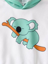 Children's Koala Graphic Hoodie & Pants Set - Trendsi - Flyclothing LLC