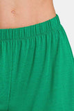 Zenana Button Down Short Sleeve Top and Shorts Lounge Set - Trendsi - Flyclothing LLC