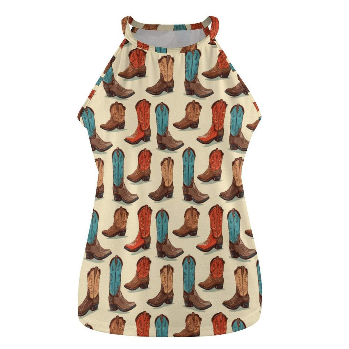 Baha Ranch Got My Boots Tank Top - Baha Ranch Western Wear - Flyclothing LLC