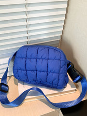 Bubble Texture Adjustable Strap Crossbody Bag - Trendsi