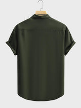 Men's Casual Short-Sleeve Shirt - Trendsi - Flyclothing LLC