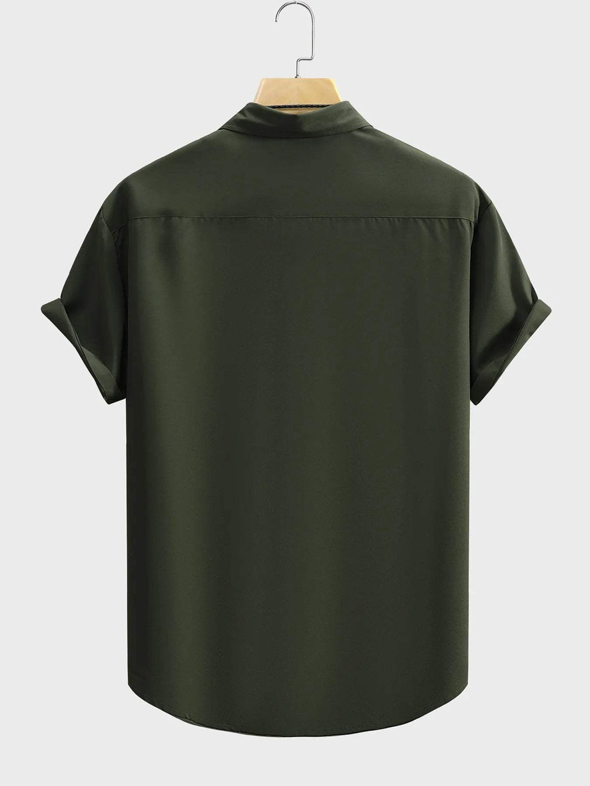 Men's Casual Short-Sleeve Shirt - Trendsi - Flyclothing LLC