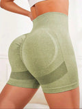 High Waist Active Shorts - Trendsi - Flyclothing LLC
