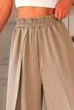 Slit Wide Leg Pants - Trendsi - Flyclothing LLC