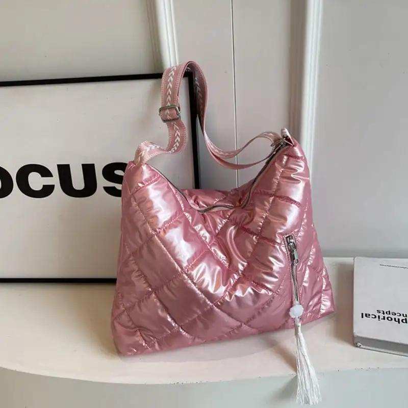 Quilted Nylon Travel Bag - Trendsi - Flyclothing LLC