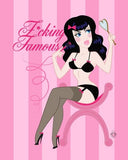 Black Market Art Company Fcking Famous Print