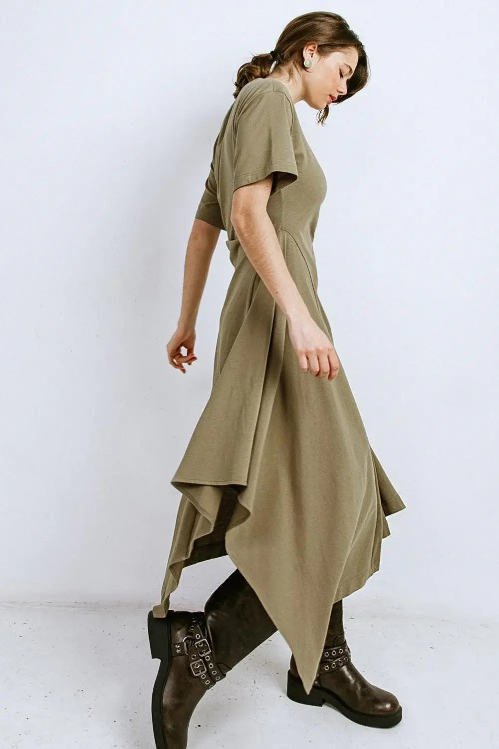 RIGHT ON CUE KNIT MIDI DRESS - Flying Tomato - Flyclothing LLC