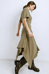 RIGHT ON CUE KNIT MIDI DRESS - Flying Tomato - Flyclothing LLC