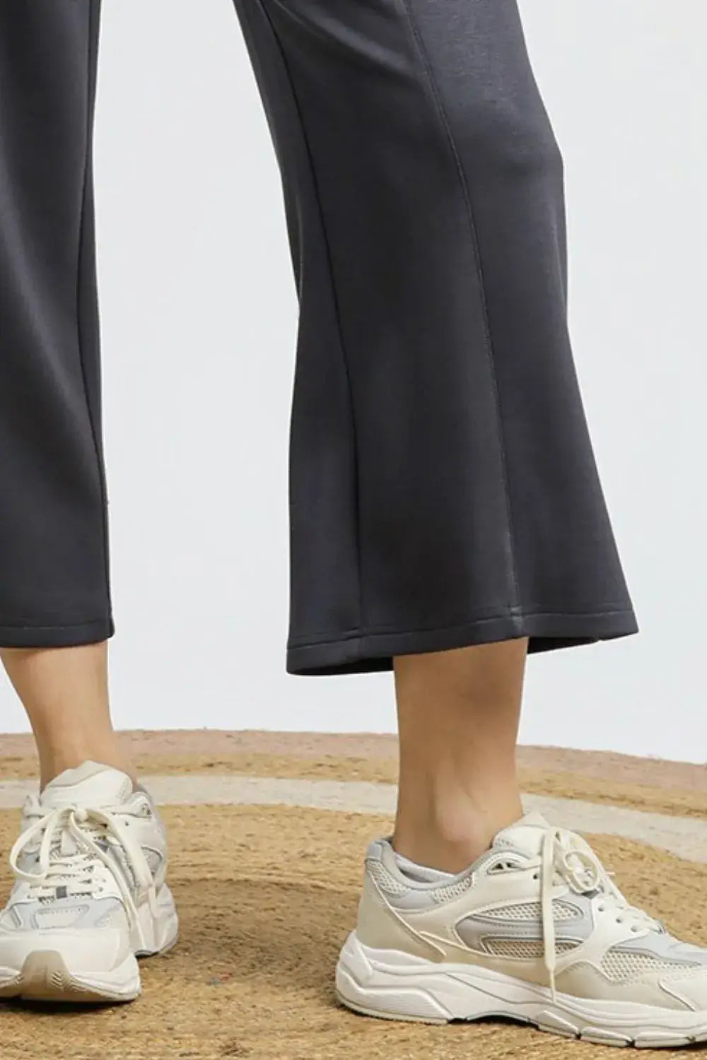 Umgee Drawstring Wide Leg Cropped Pants - Trendsi - Flyclothing LLC