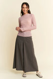 Davi & Dani Long Sleeve Sheer Small Embroidered Bows Lace Top - Trendsi