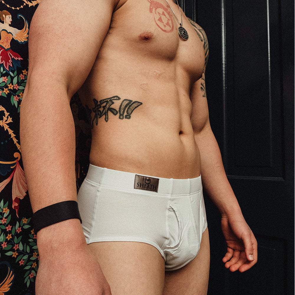 SHEATH Modal Men's Pouch American Brief - SHEATH UNDERWEAR - Flyclothing LLC
