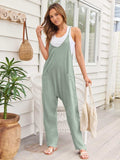 V-Neck Spaghetti Strap Jumpsuit - Trendsi - Flyclothing LLC