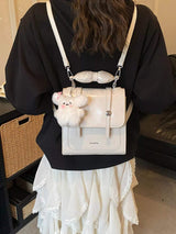 Flap Mini Backpack Bag - Trendsi - Flyclothing LLC
