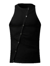 Men's Full Size Cutout Round Neck Tank Plus Size - Trendsi - Flyclothing LLC