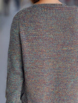 Heathered V-Neck Long Sleeve Sweater - Trendsi - Flyclothing LLC