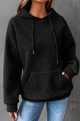 Dropped Shoudler Pocketed Hoodie - Trendsi - Flyclothing LLC