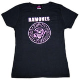 Ramones Purple Presidential Logo Tee