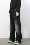 Men's Wide Leg Jeans - Trendsi