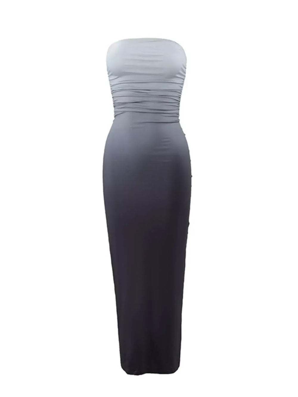 Gradient Tube Bodycon Midi Dress - Trendsi - Flyclothing LLC