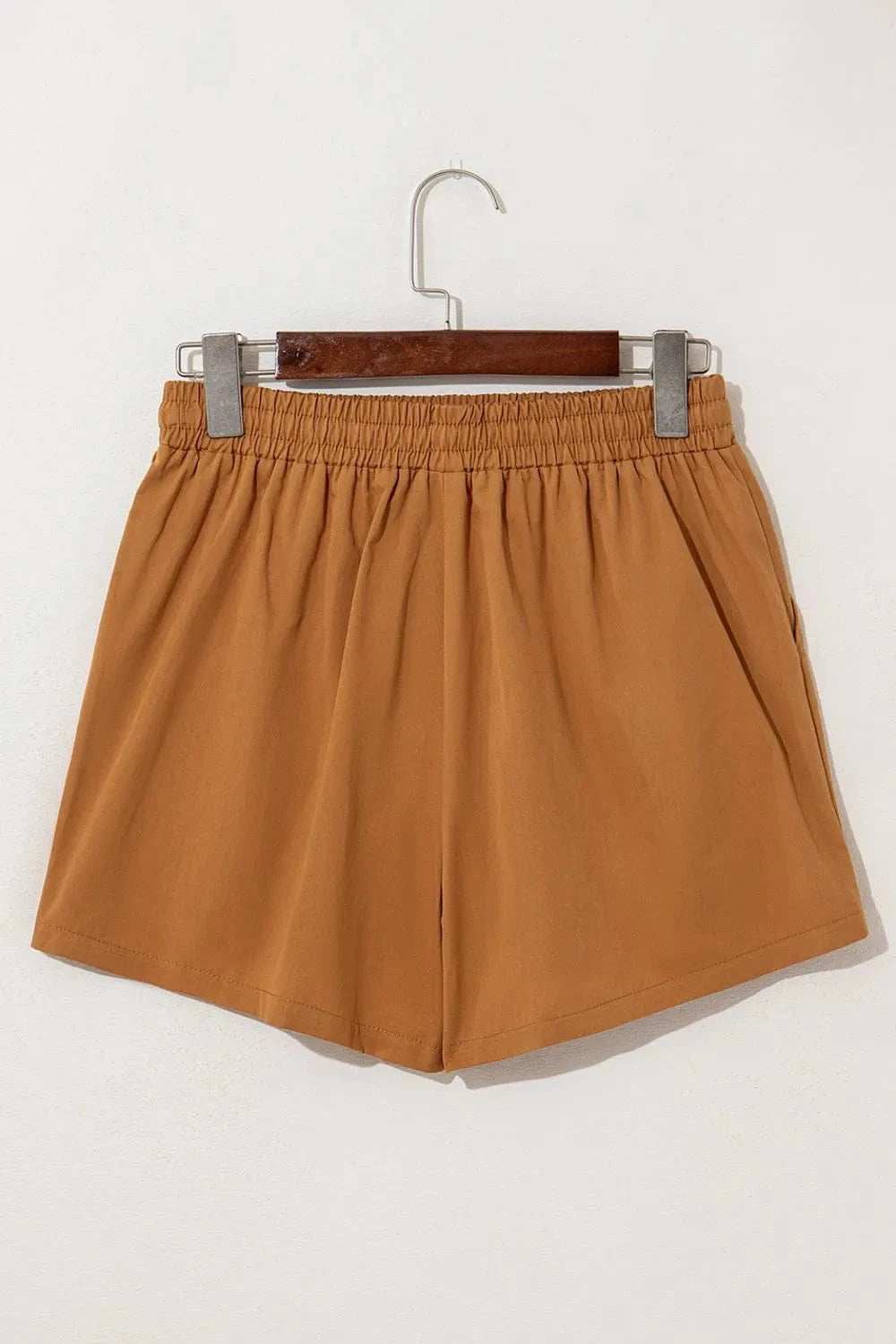 Embroidered Boho Tasseled Drawstring Elastic Waist Casual Shorts - Trendsi - Flyclothing LLC