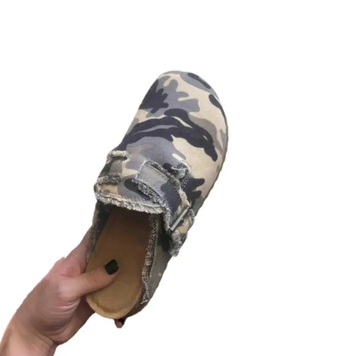 Round Toe Flats Loafers - Trendsi - Flyclothing LLC
