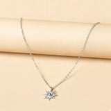 Sunburst Pendant Necklace - Trendsi - Flyclothing LLC