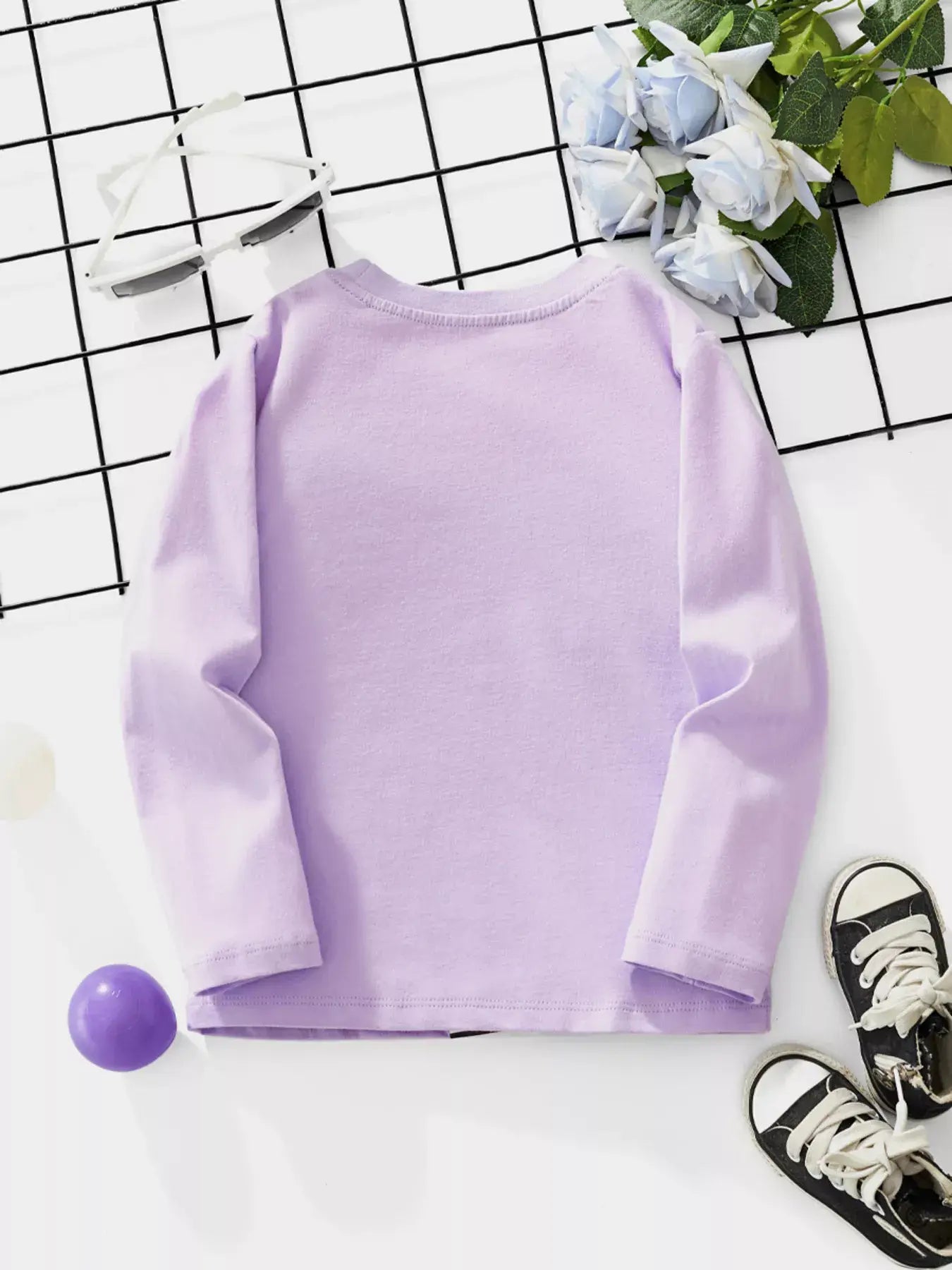 Children's Cartoon Rabbit Long Sleeve T-Shirt - Trendsi - Flyclothing LLC