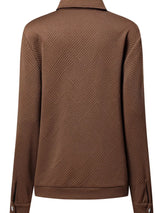 Solid Color Zip Up Button Flap Pocket Jackets - Trendsi - Flyclothing LLC
