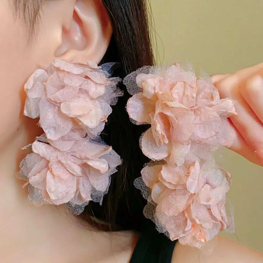 Geometric Circle Drop Earrings - Trendsi - Flyclothing LLC