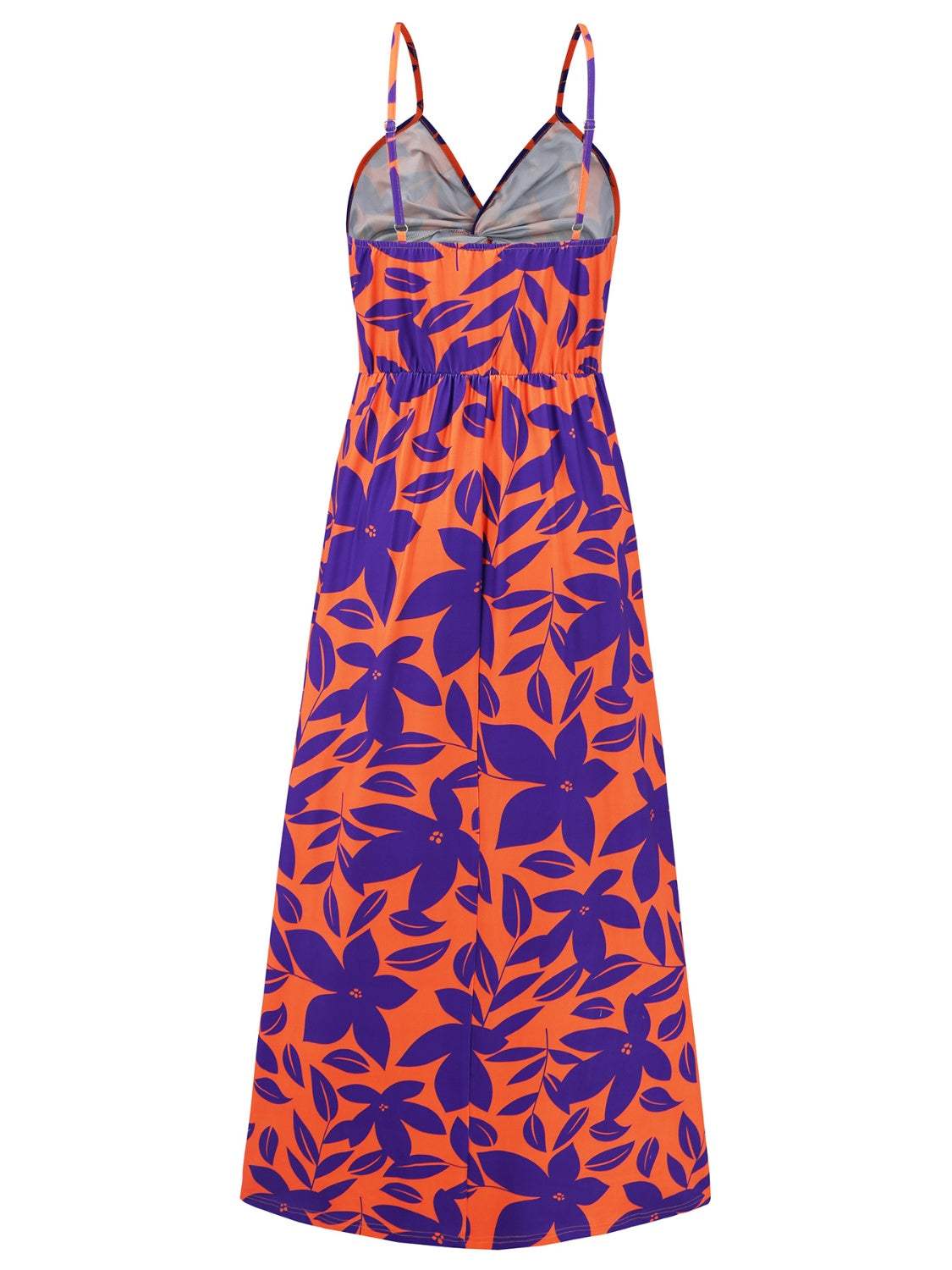 Twisted Printed V-Neck Cami Dress - Trendsi - Flyclothing LLC