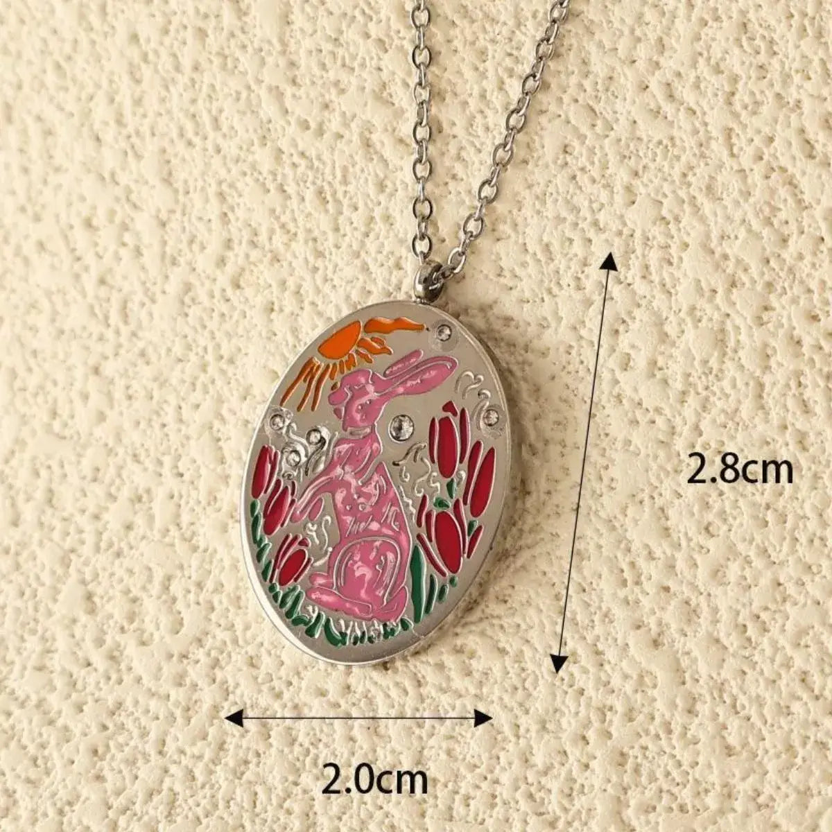 Stainless Steel Pendant Necklace - Trendsi - Flyclothing LLC