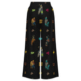 Baha Ranch The Last Roundup Rodeo High Waisted Wide Leg Pants