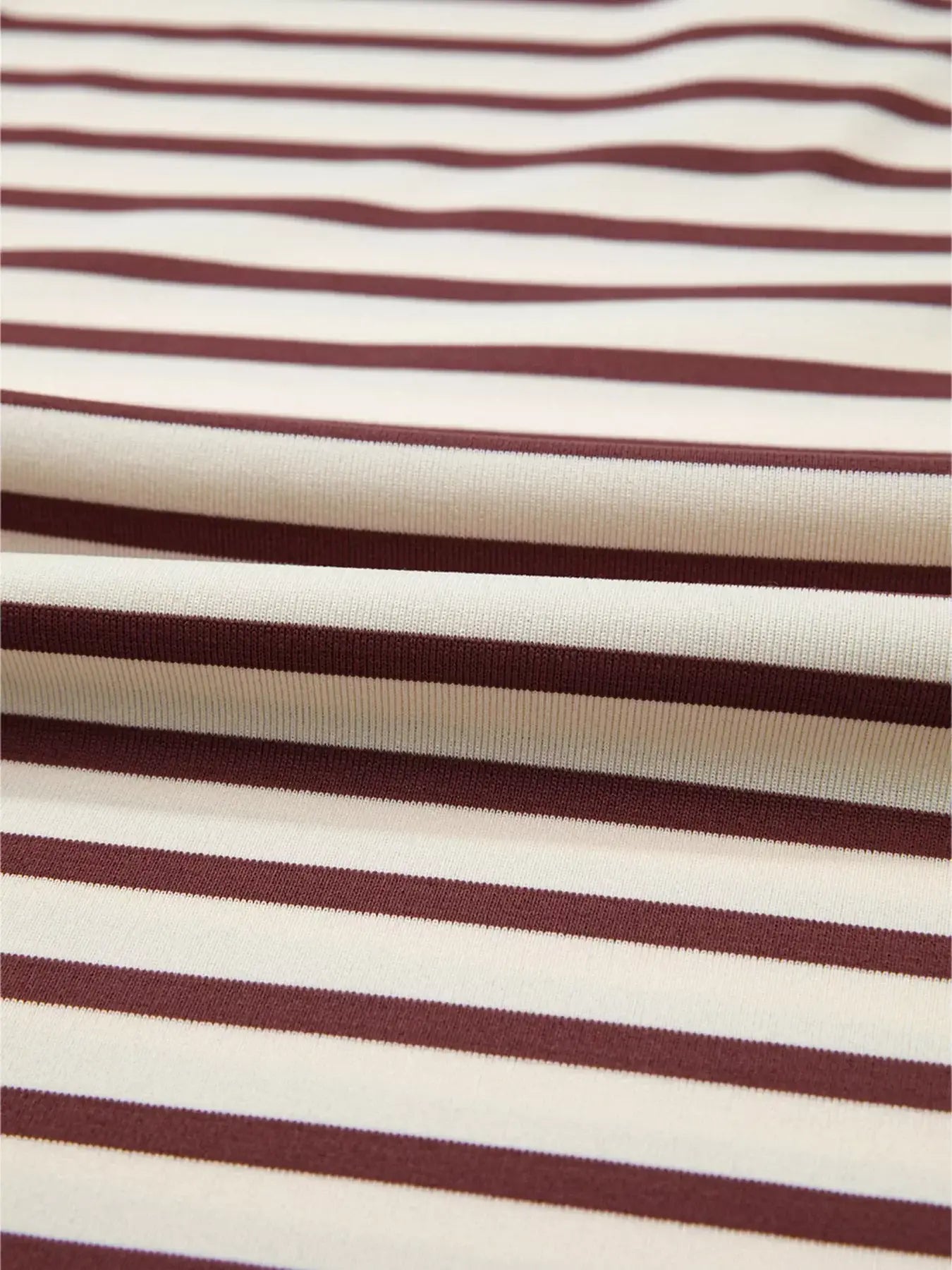 Striped Drop Shoulder Long Sleeve Henley Top - Trendsi - Flyclothing LLC