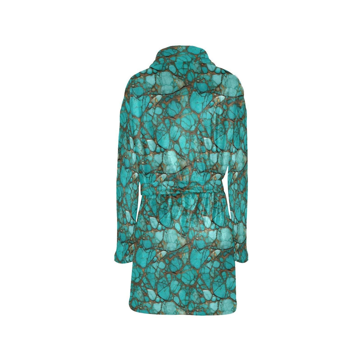 Baha Ranch All Turquoise Women's Bath Robe - Baha Ranch Western Wear - Flyclothing LLC