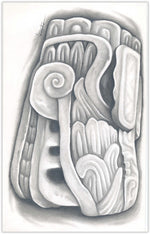 Black Market Art Company Feathered Serpent Print