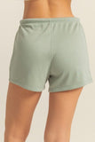 HYFVE Drawstring Mid Waist Shorts - Trendsi