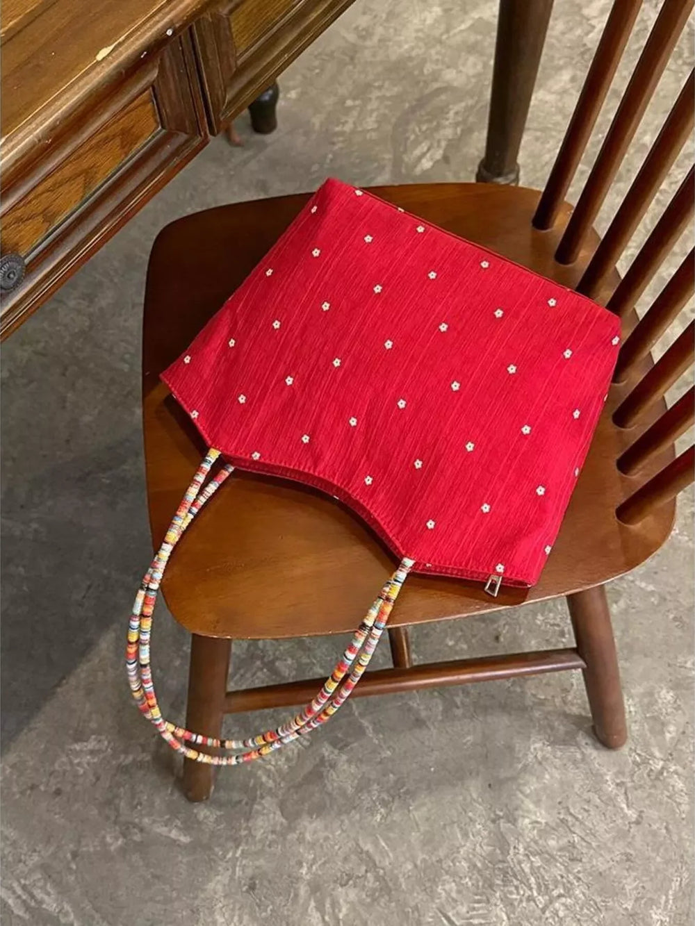 Apple Core Charm Tote Bag - Trendsi - Flyclothing LLC