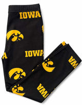 Iowa Black Tigerhawk Leggings - Mila & Rose ® - Flyclothing LLC