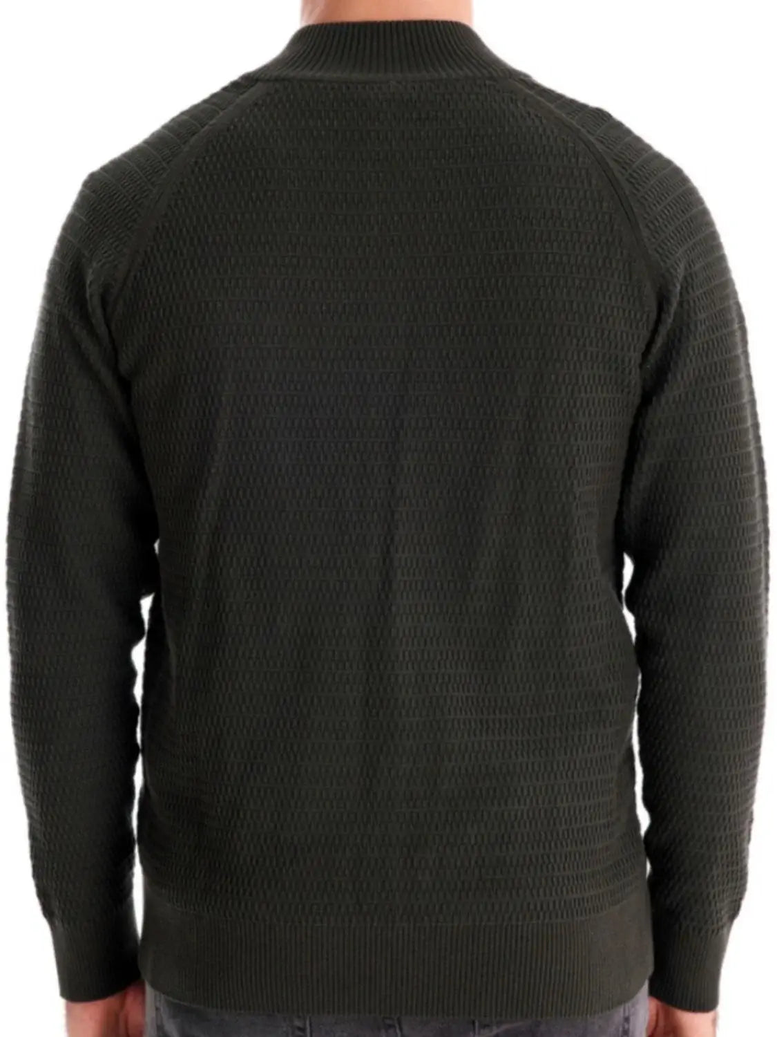 Men's Button Down Long Sleeve Cardigan - Trendsi - Flyclothing LLC