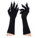 Halloween Silicone Meat Mat Long Gloves