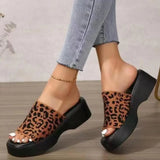 Open Toe Platform Cloth Sandals - Trendsi - Flyclothing LLC