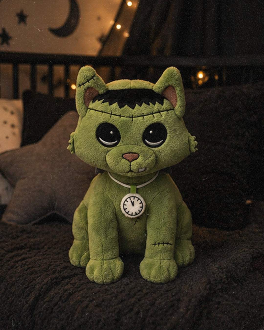 Felinestien Plush. Glow in the dark watch and tail - Alchemy of England - Flyclothing LLC