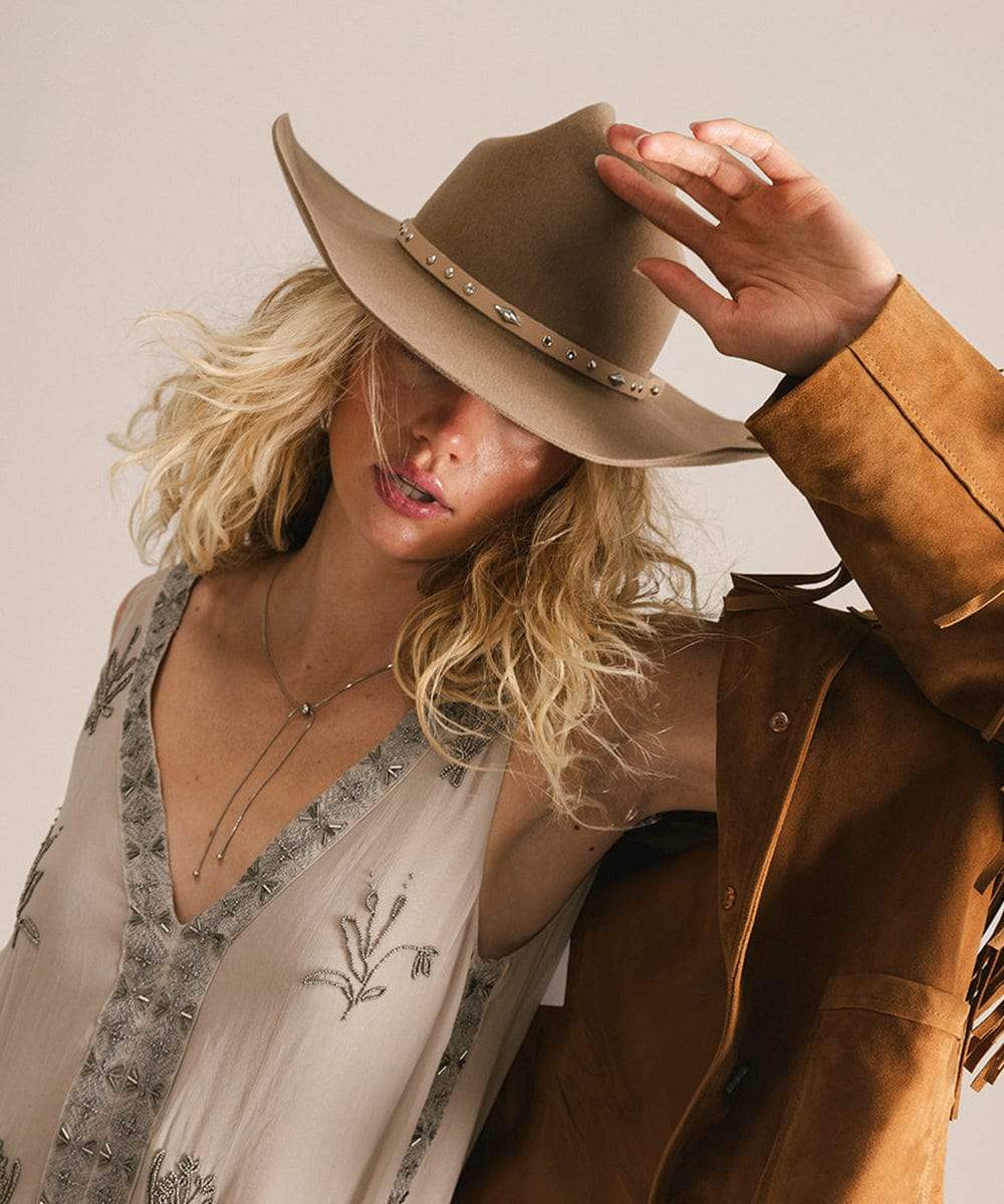 Teddy Cattleman Cowboy Hat - GIGI PIP - Flyclothing LLC