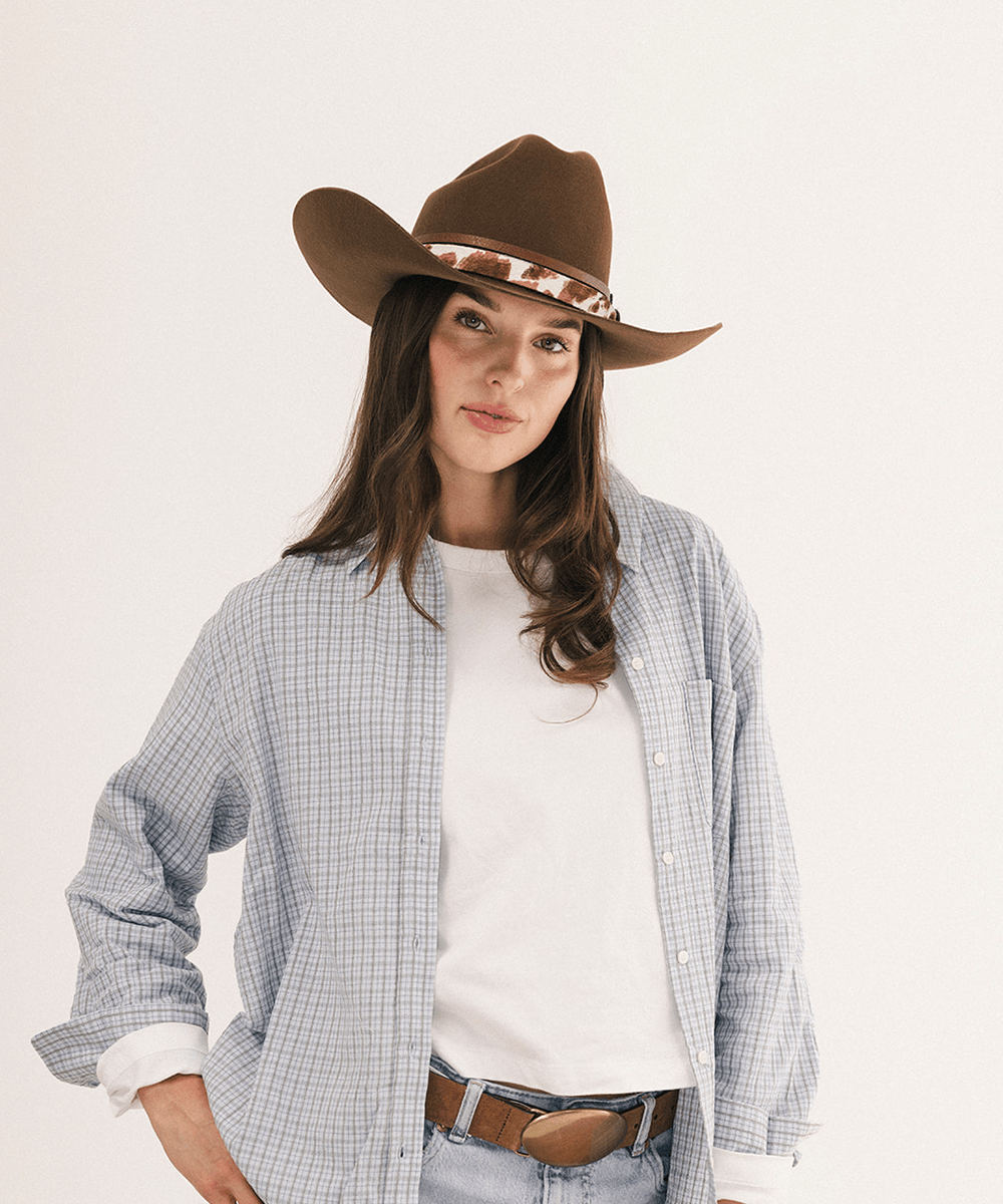 Teddy Cattleman Cowboy Hat - GIGI PIP - Flyclothing LLC